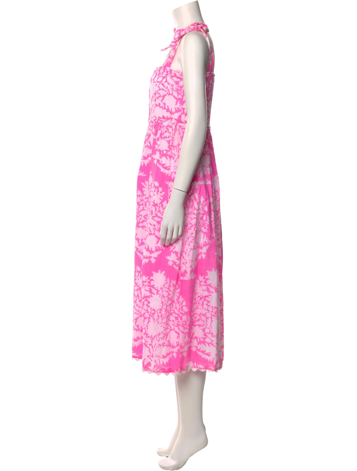 Juliet Dunn Printed Long Dress