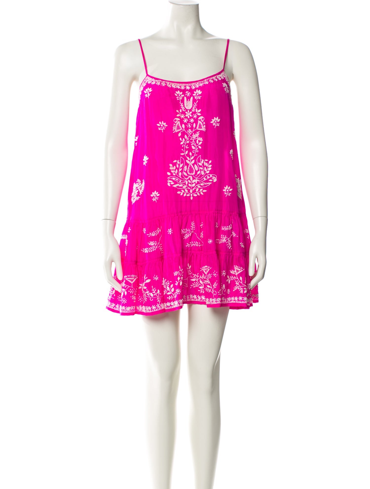 Juliet Dunn Silk Mini Dress