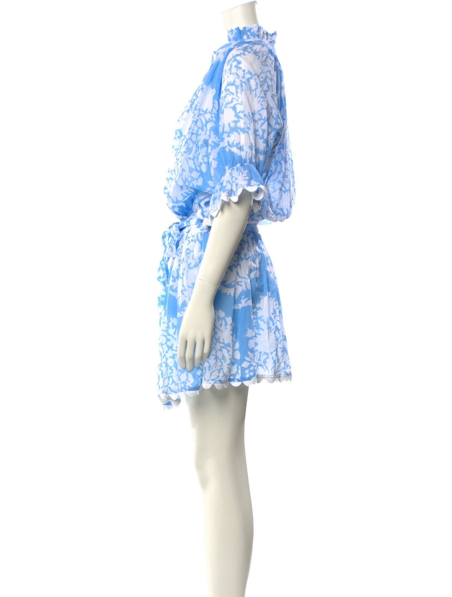 Juliet Dunn Printed Knee-Length Dress