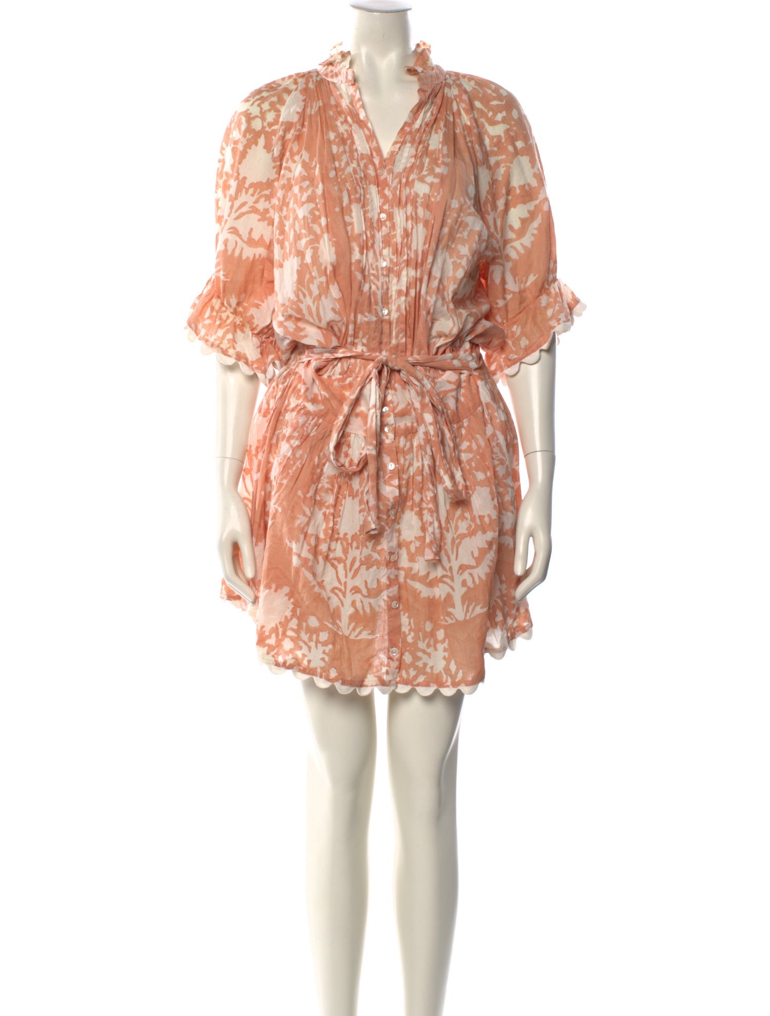 Juliet Dunn Printed Mini Dress