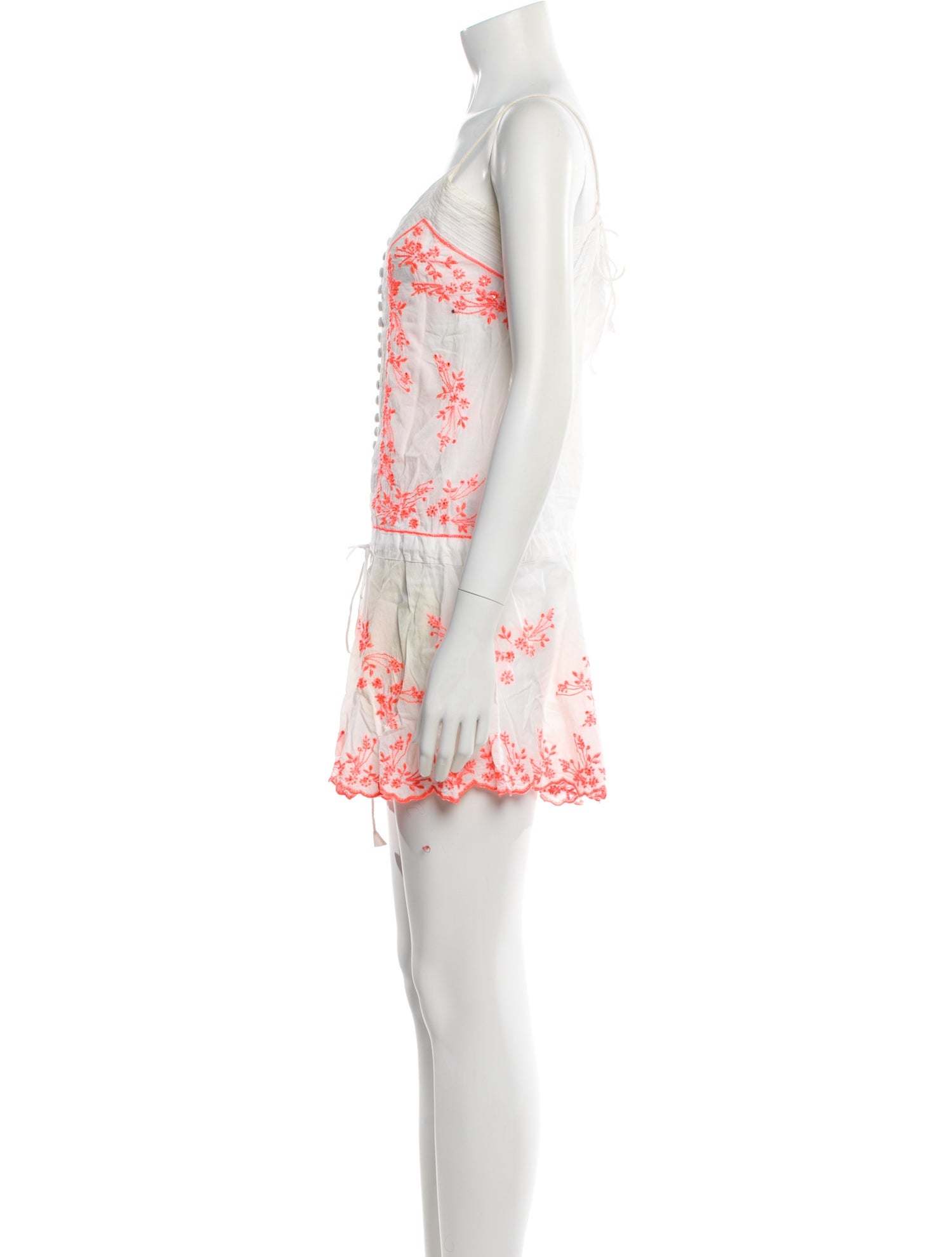 Juliet Dunn Printed Mini Dress