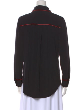 Julien Macdonald Long Sleeve Button-Up Top