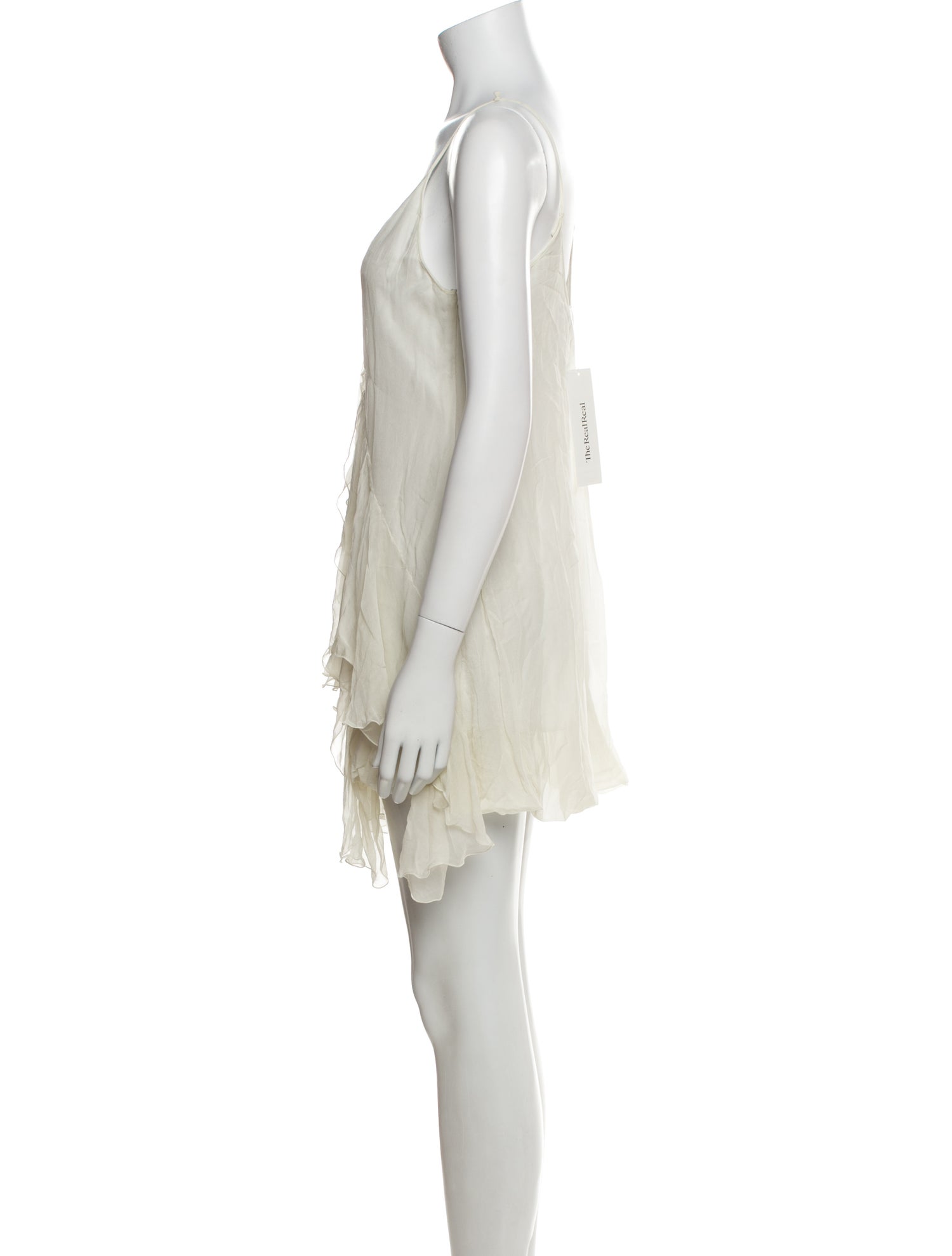 Julien Macdonald Silk V-Neck Tunic