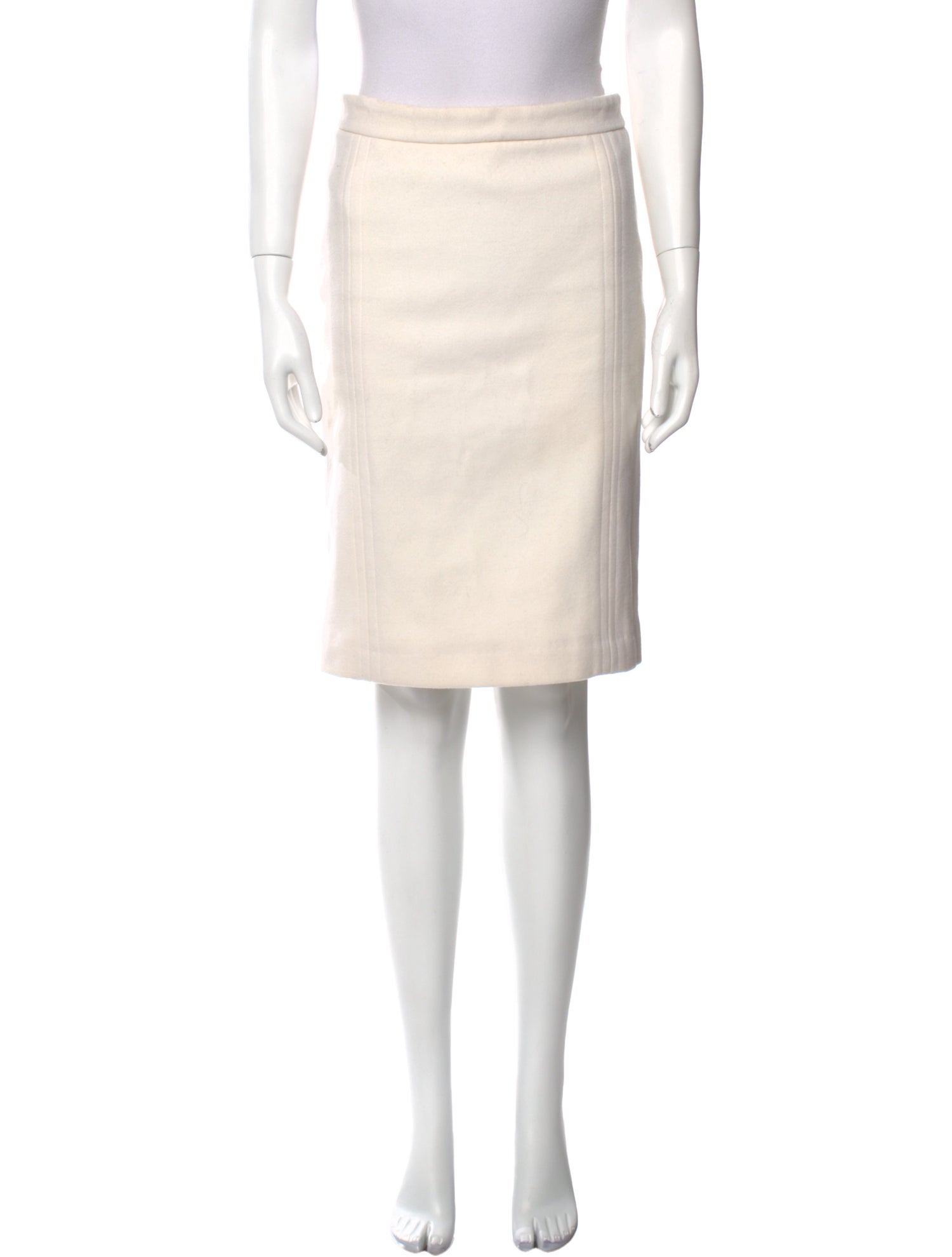 Julien Macdonald Wool Knee-Length Skirt