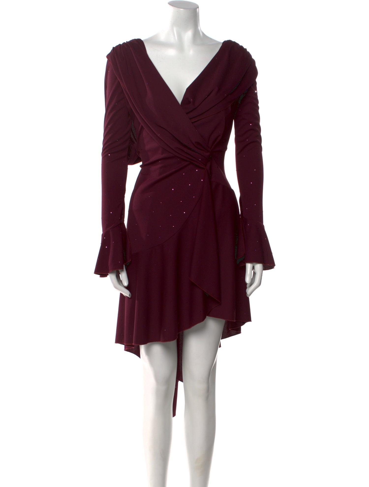 Julien Macdonald V-Neck Mini Dress