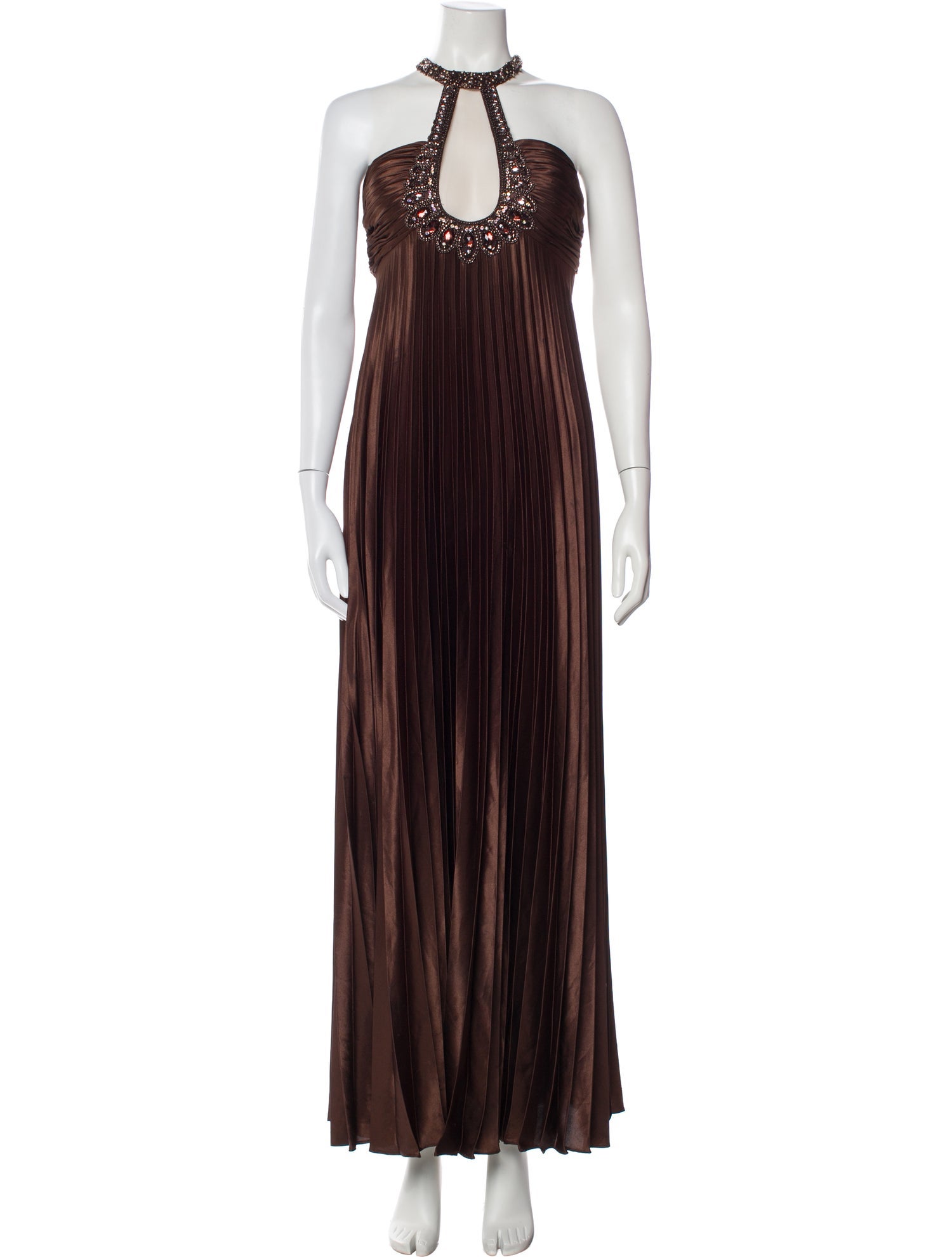 Julian Joyce by Mandalay Halterneck Long Dress