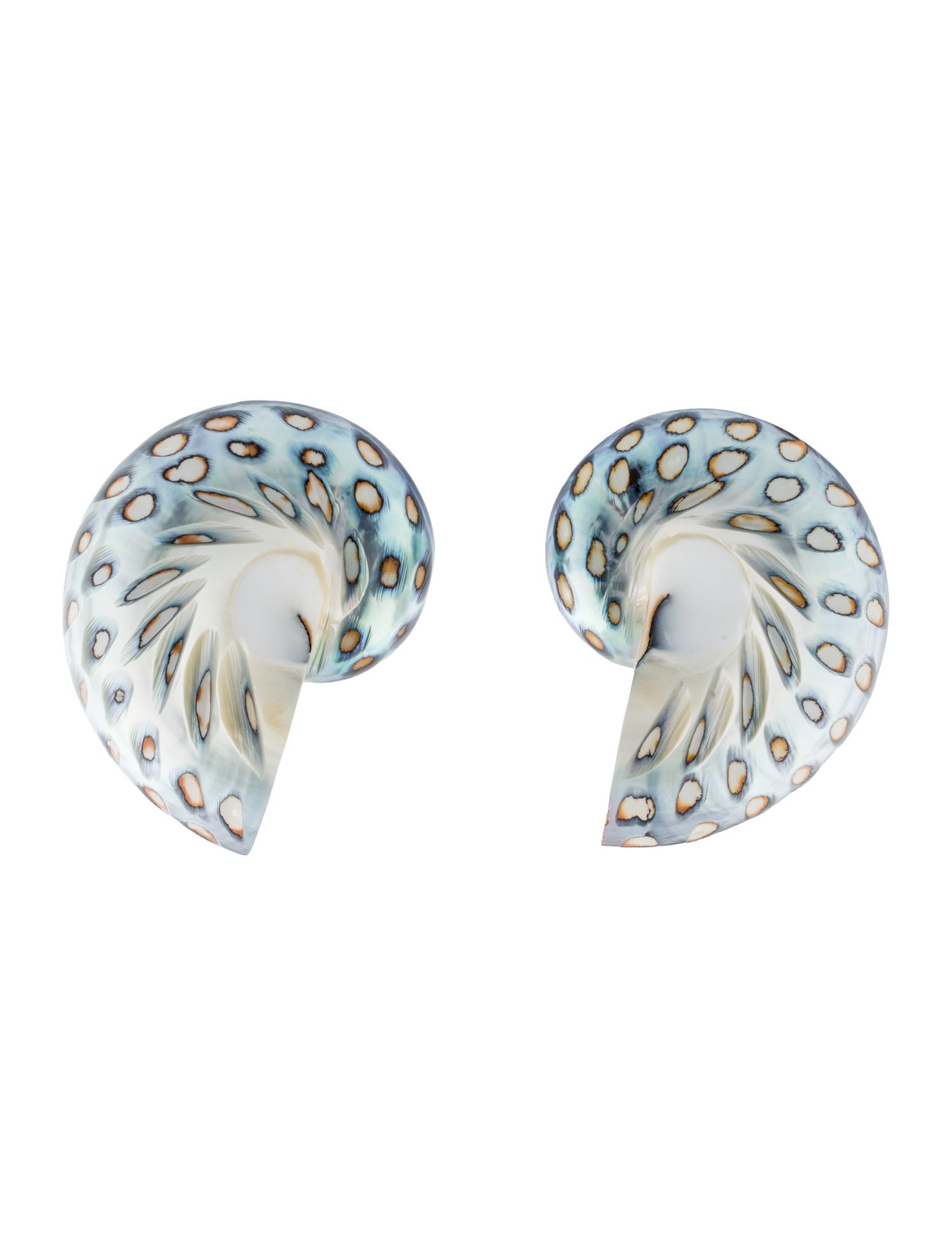 Julietta Mother Of Pearl Shell Clip-On Earrings