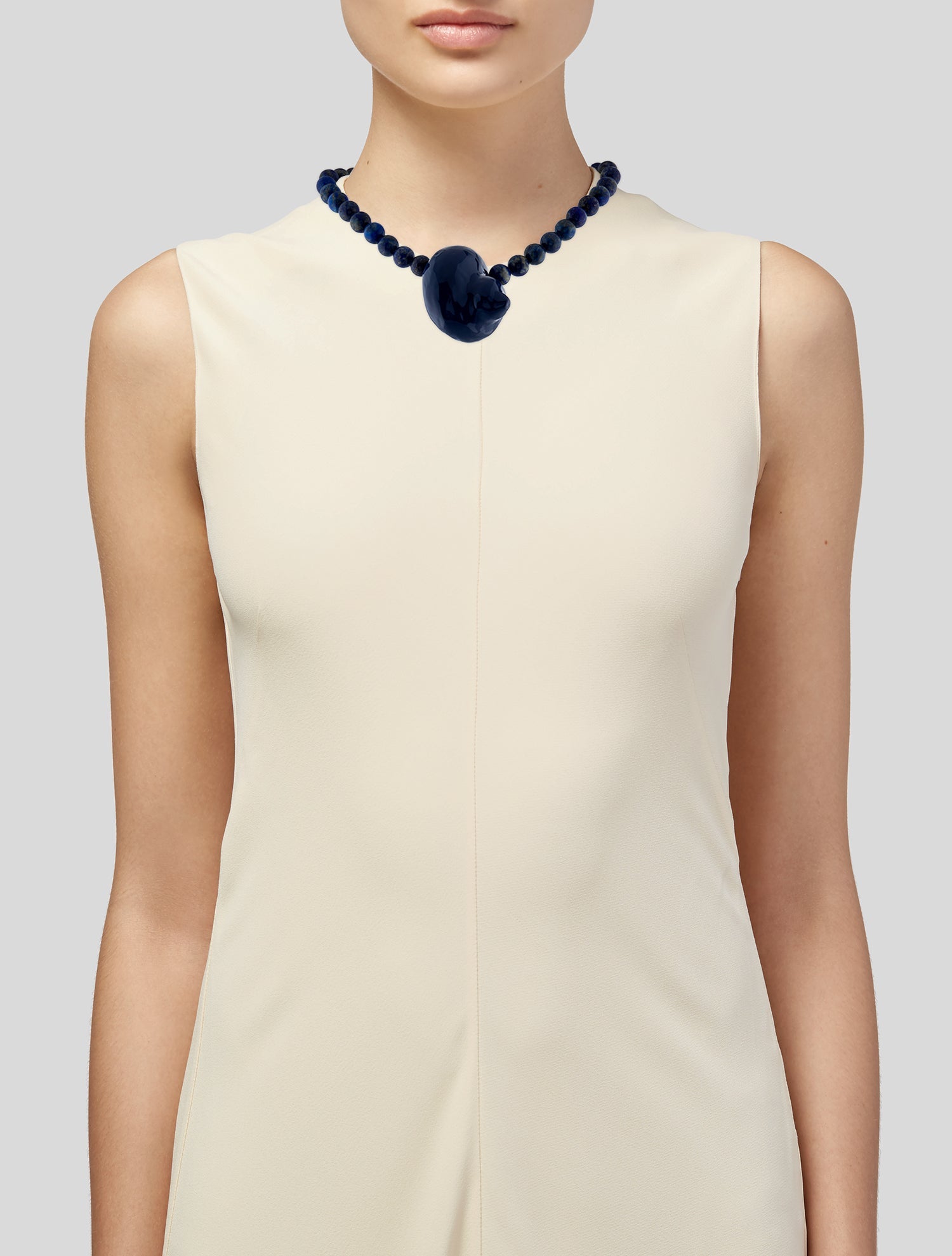 Julietta x Veronica Beard Enamel & Resin Shell Mykonos Necklace