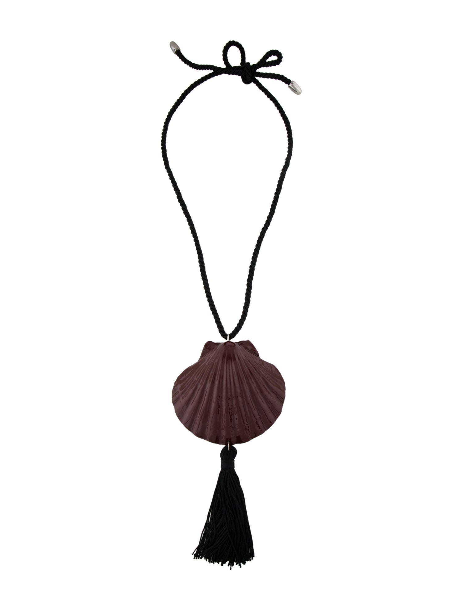 Julietta Enamel Pillar Pendant Necklace
