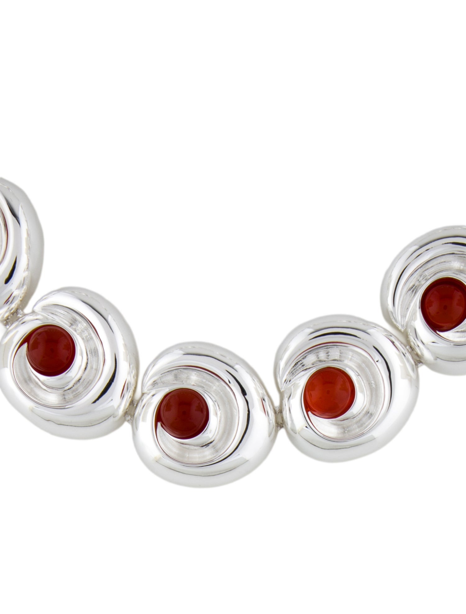 Julietta Resin Agnes Carnelian Collar Necklace