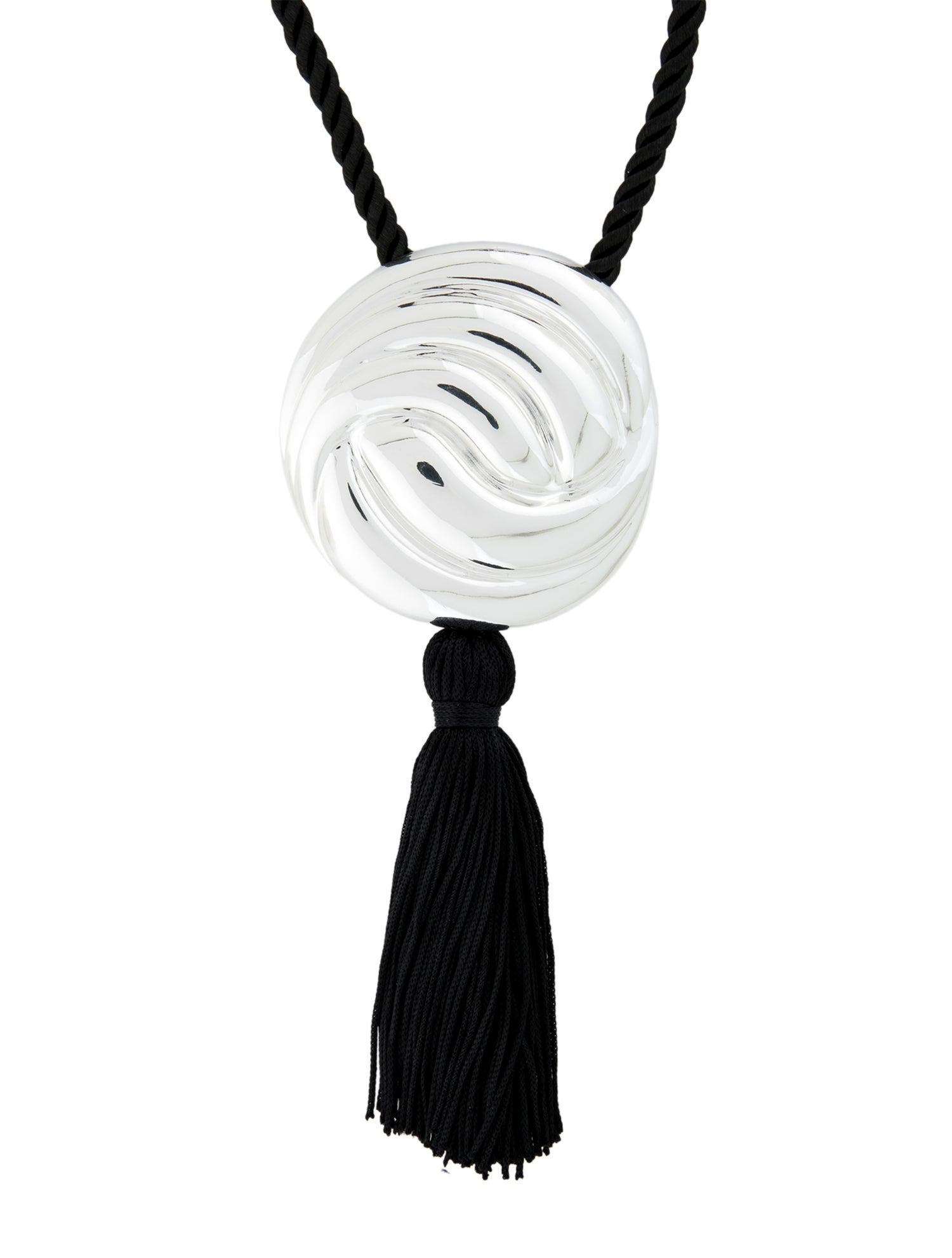 Julietta Éze Shell Tassel Pendant Necklace