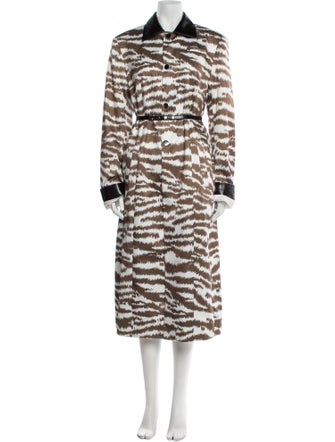 Juneyun Printed Trench Coat