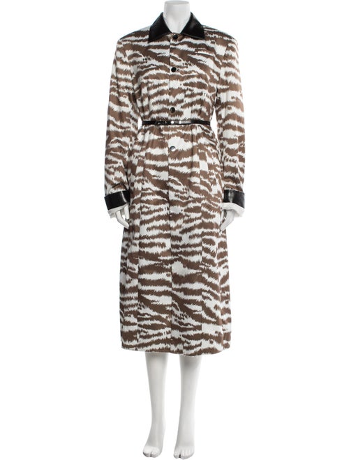 Juneyun Printed Trench Coat