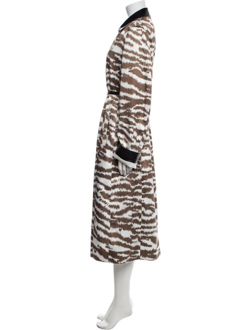 Juneyun Printed Trench Coat