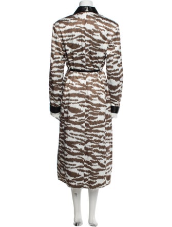 Juneyun Printed Trench Coat