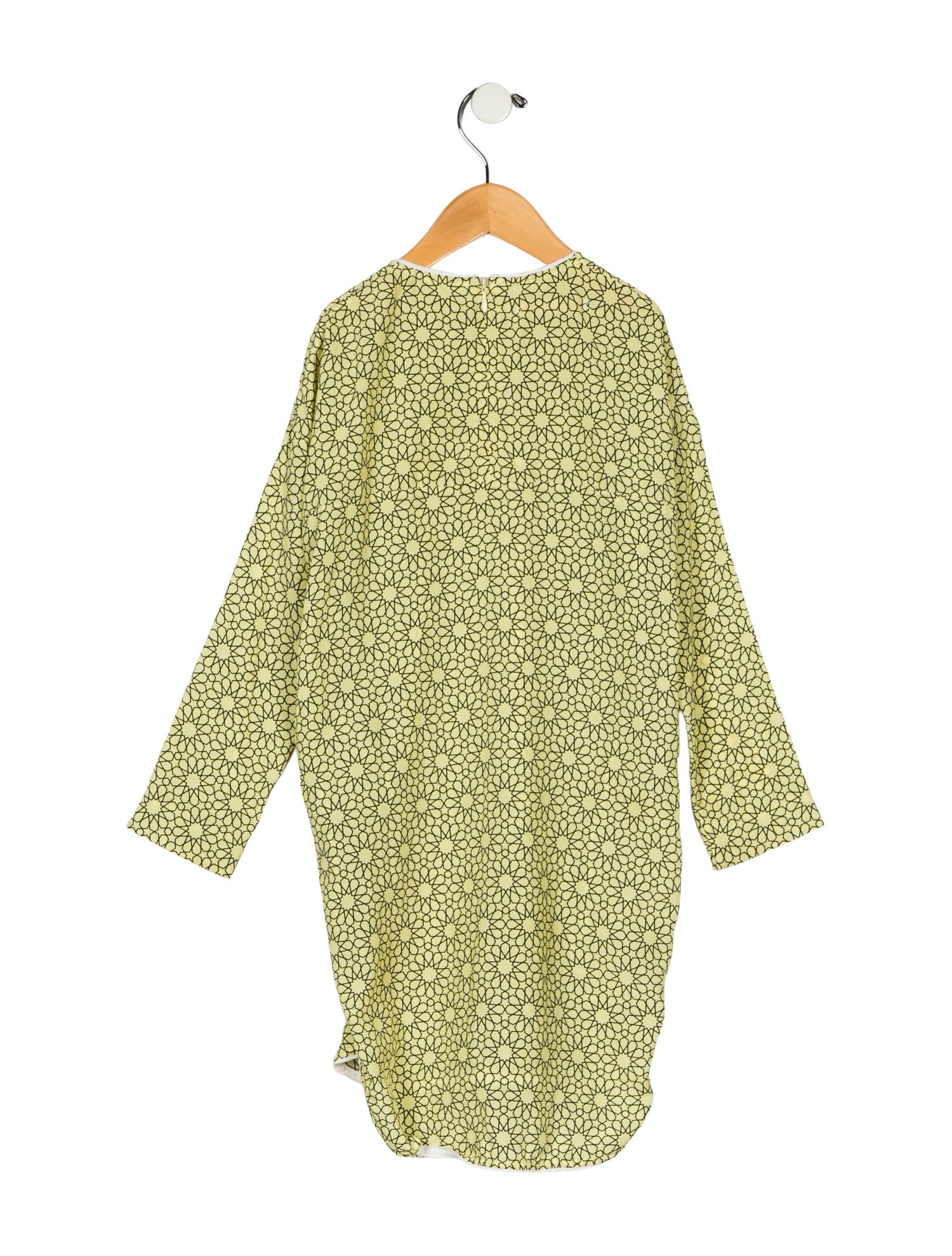 Marni Junior Junior Marni Girls Long Sleeve Pattern Dress