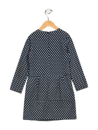Marni Junior toddler girls' blue and white dress