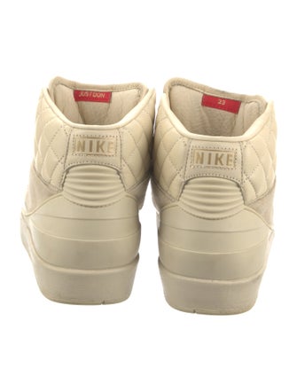 Just Don x Jordan Leather Lace-Up Boots