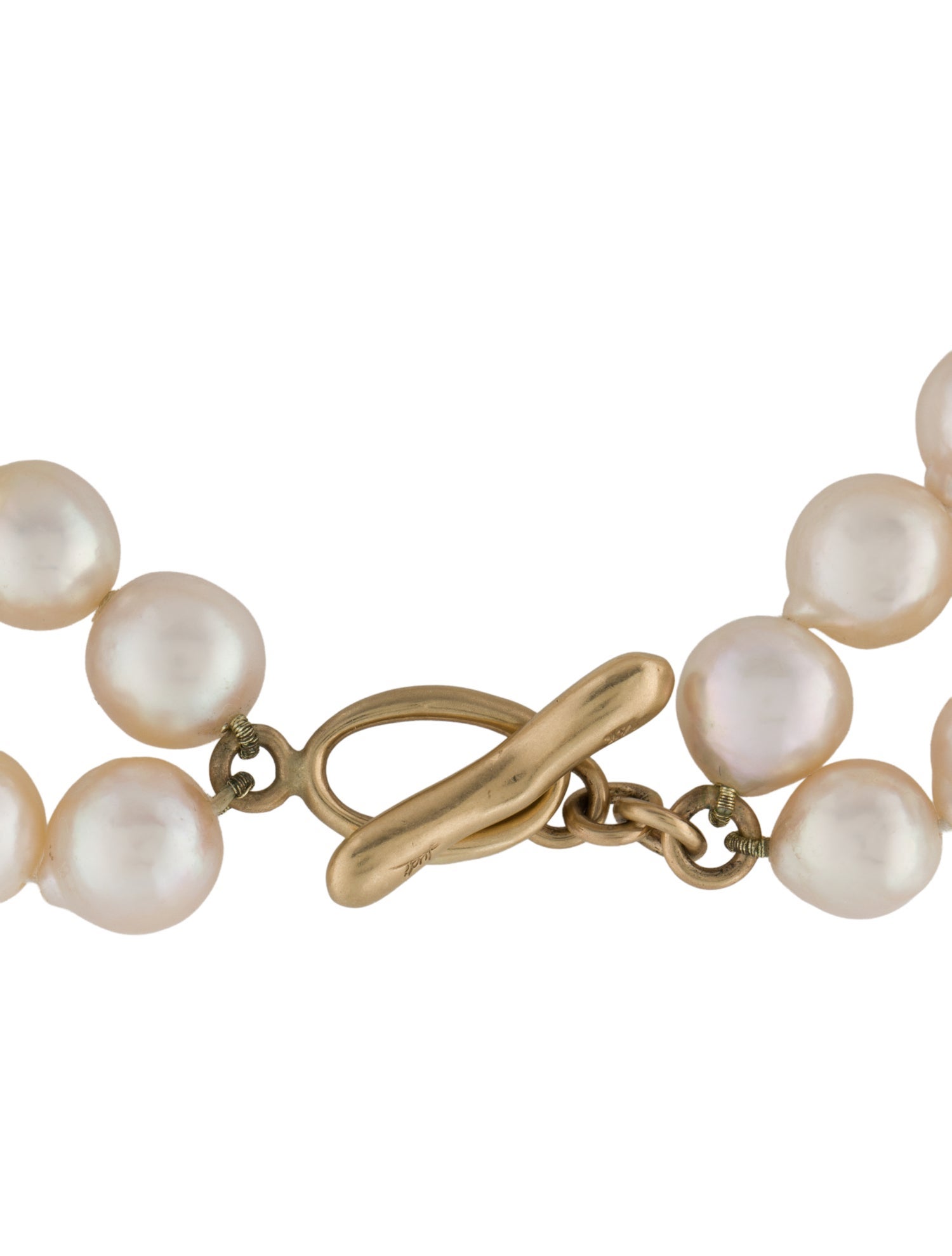 Judi Powers 14K Pearl Bracelet
