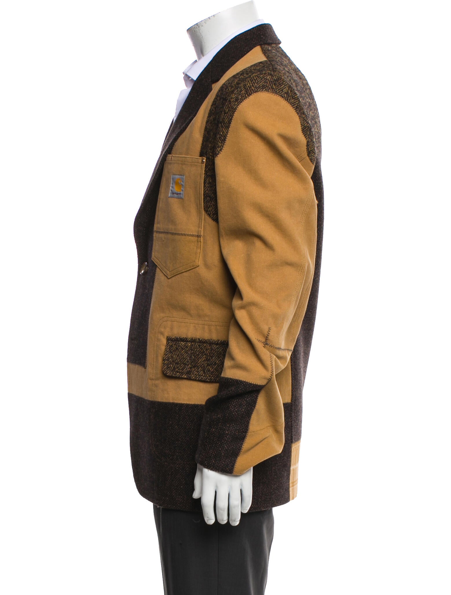 Junya Watanabe Comme des Garçons MAN x Carhartt Colorblock Pattern Peacoat