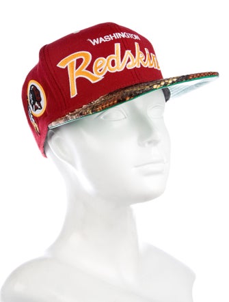 Just Don x RSVP Gallery x Mitchell & Ness Snakeskin-Trimmed Washington Redskins Hat