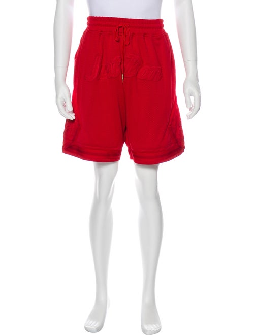 Just Don Athletic Shorts Red