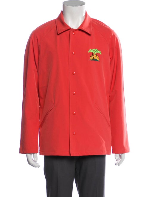 Just Don Graphic Print Jacket