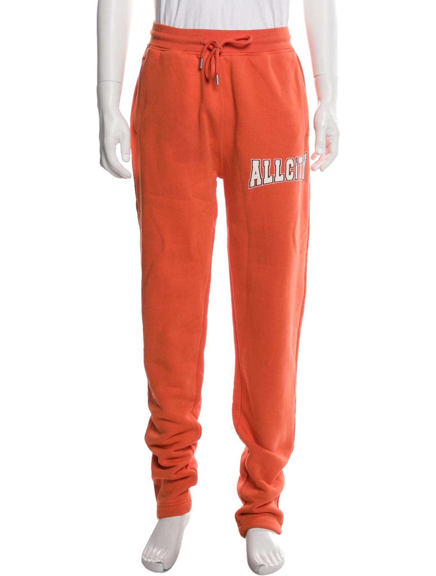 Just Don Graphic Print Embroidered Accent Lounge Bottoms