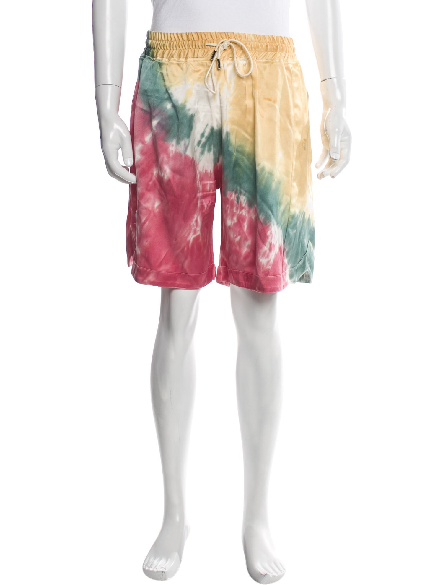 Just Don Silk Athletic Shorts