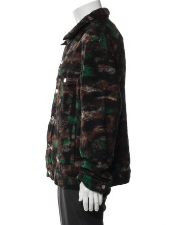 Just Don Printed Trucker Jacket