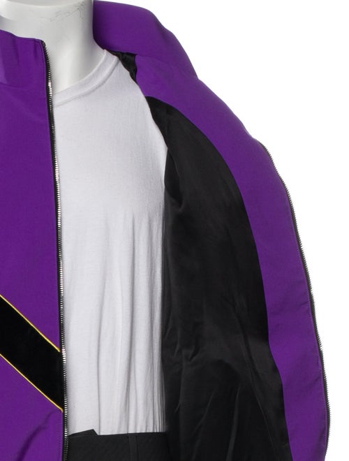 Just Don Colorblock Pattern Windbreaker