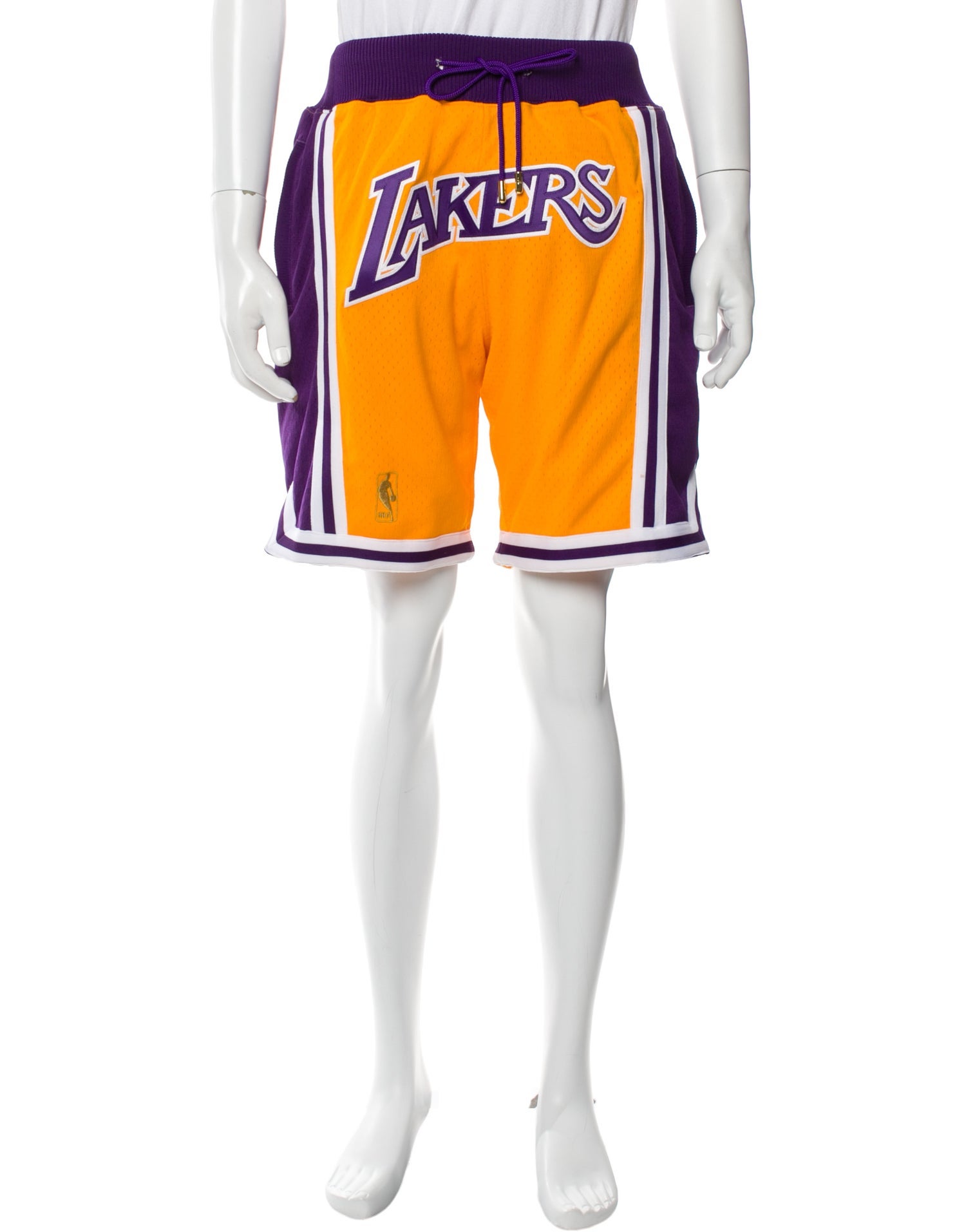 Just Don Graphic Print Jogger Shorts