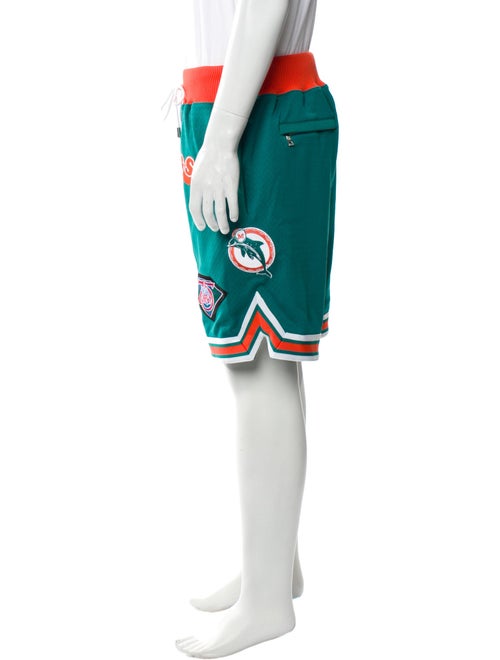 Just Don Graphic Print Athletic Shorts