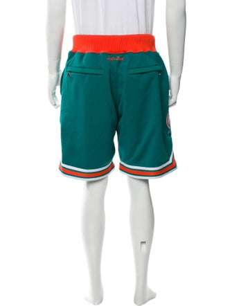 Just Don Graphic Print Athletic Shorts