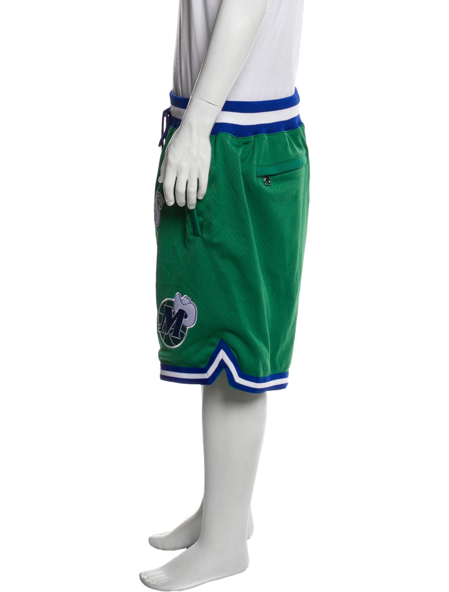 Just Don Graphic Print Jogger Shorts w/ Tags