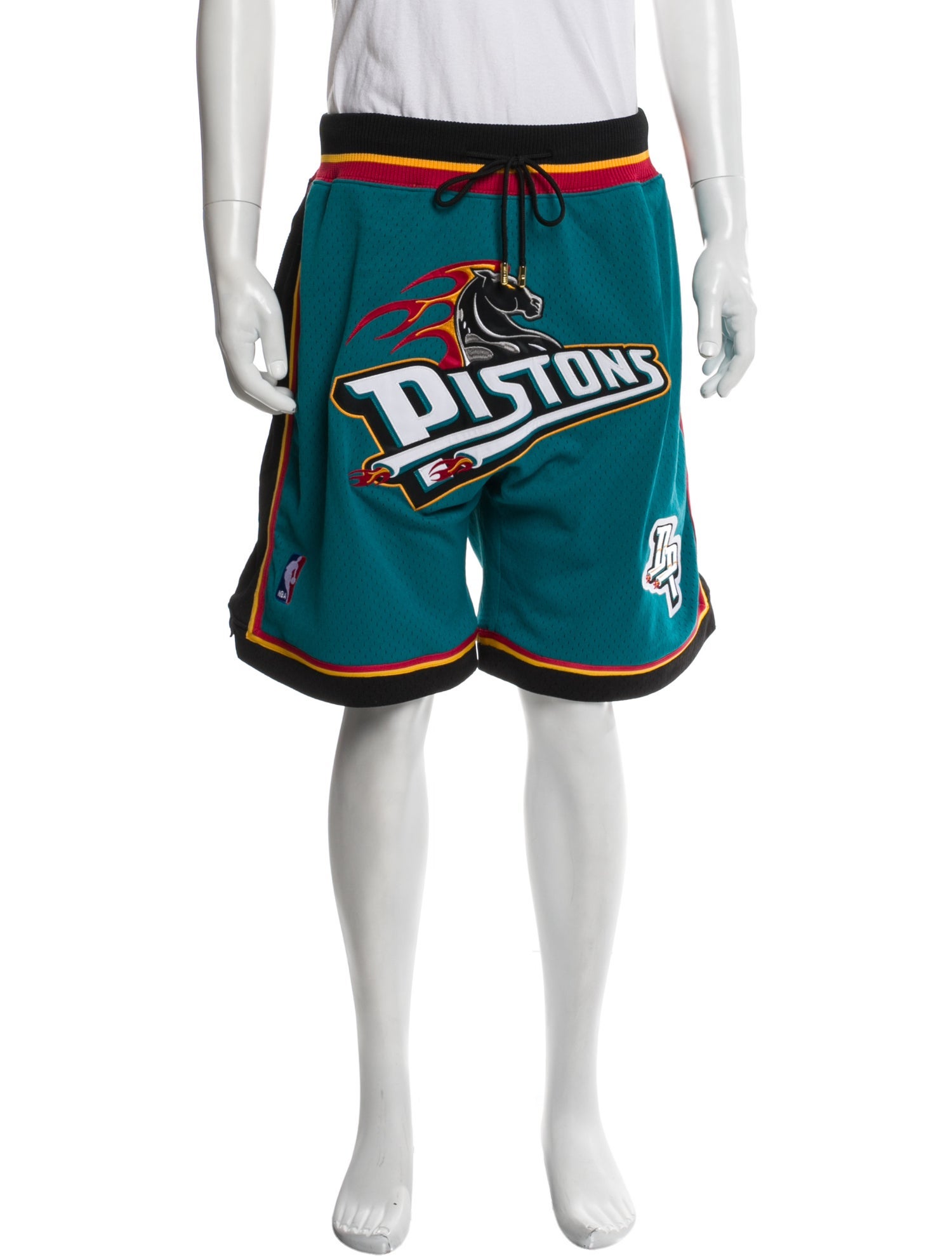 Just Don Graphic Print Jogger Shorts