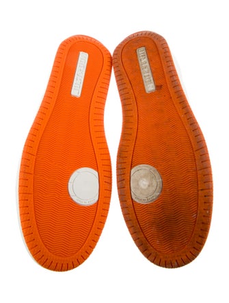 Just Don Leather Striped Sneakers