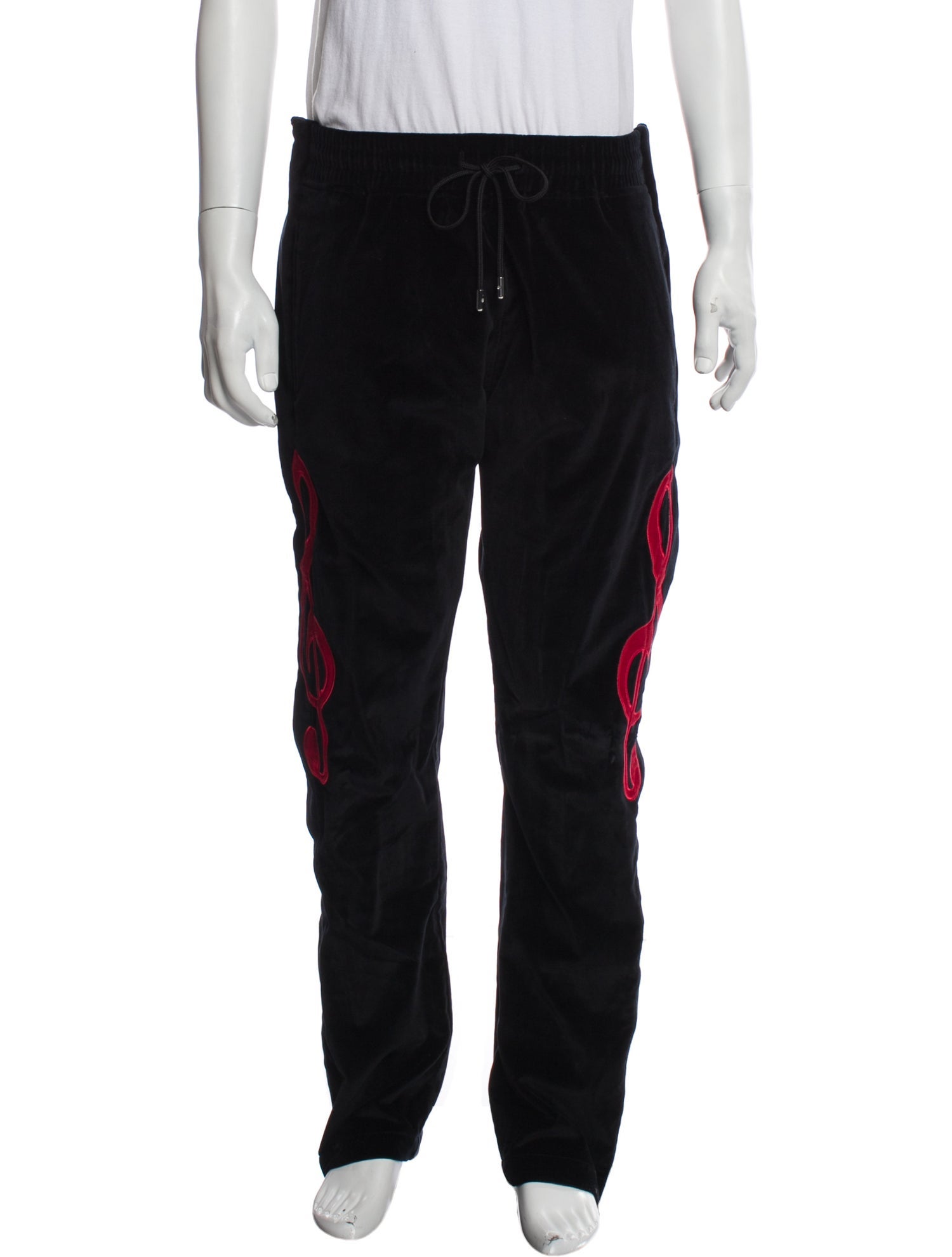 Just Don Graphic Print Joggers