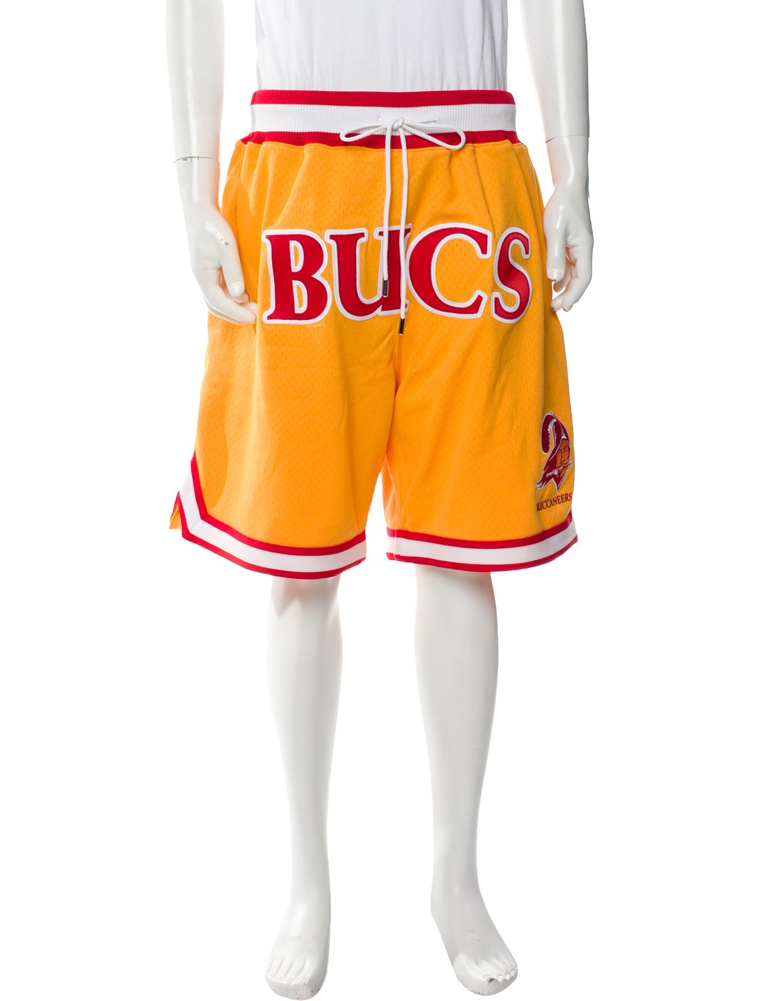 Just Don Graphic Print Athletic Shorts