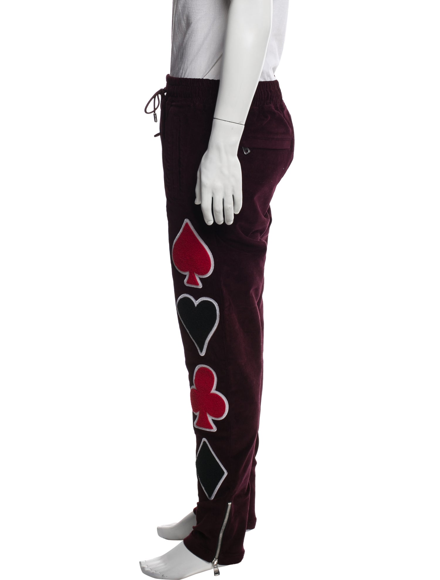 Just Don Graphic Print Joggers