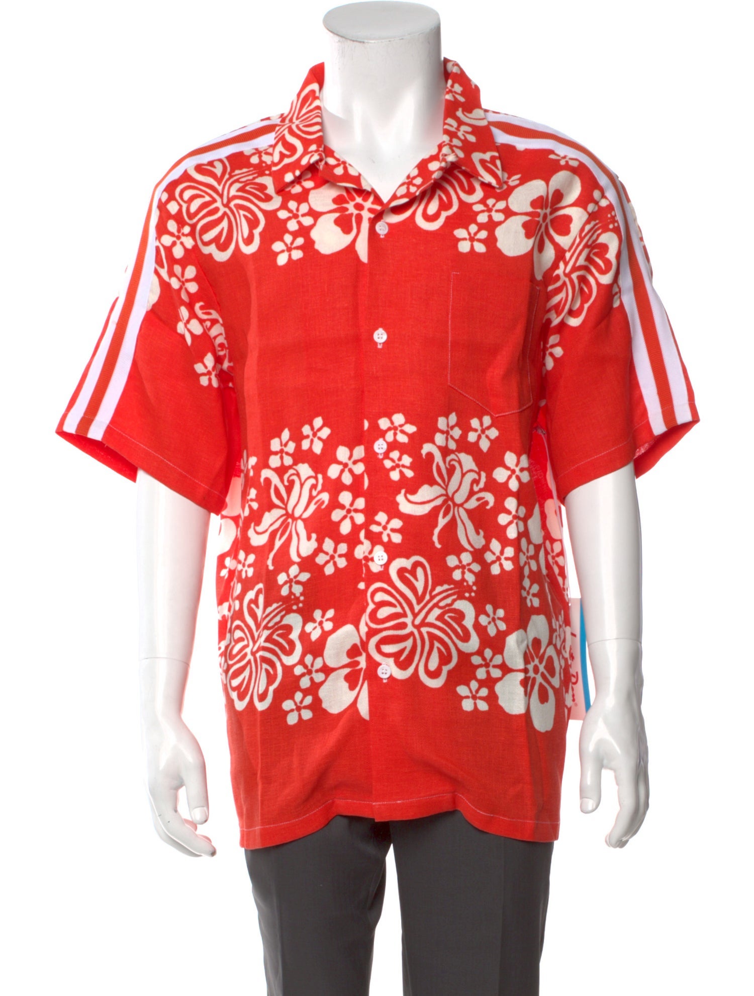 Just Don Linen Floral Print Shirt w/ Tags