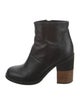 Jil Sander Navy Leather Boots