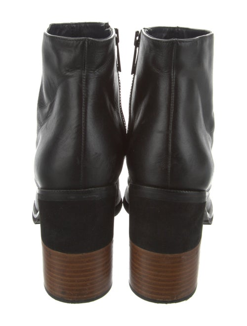 Jil Sander Navy Leather Boots