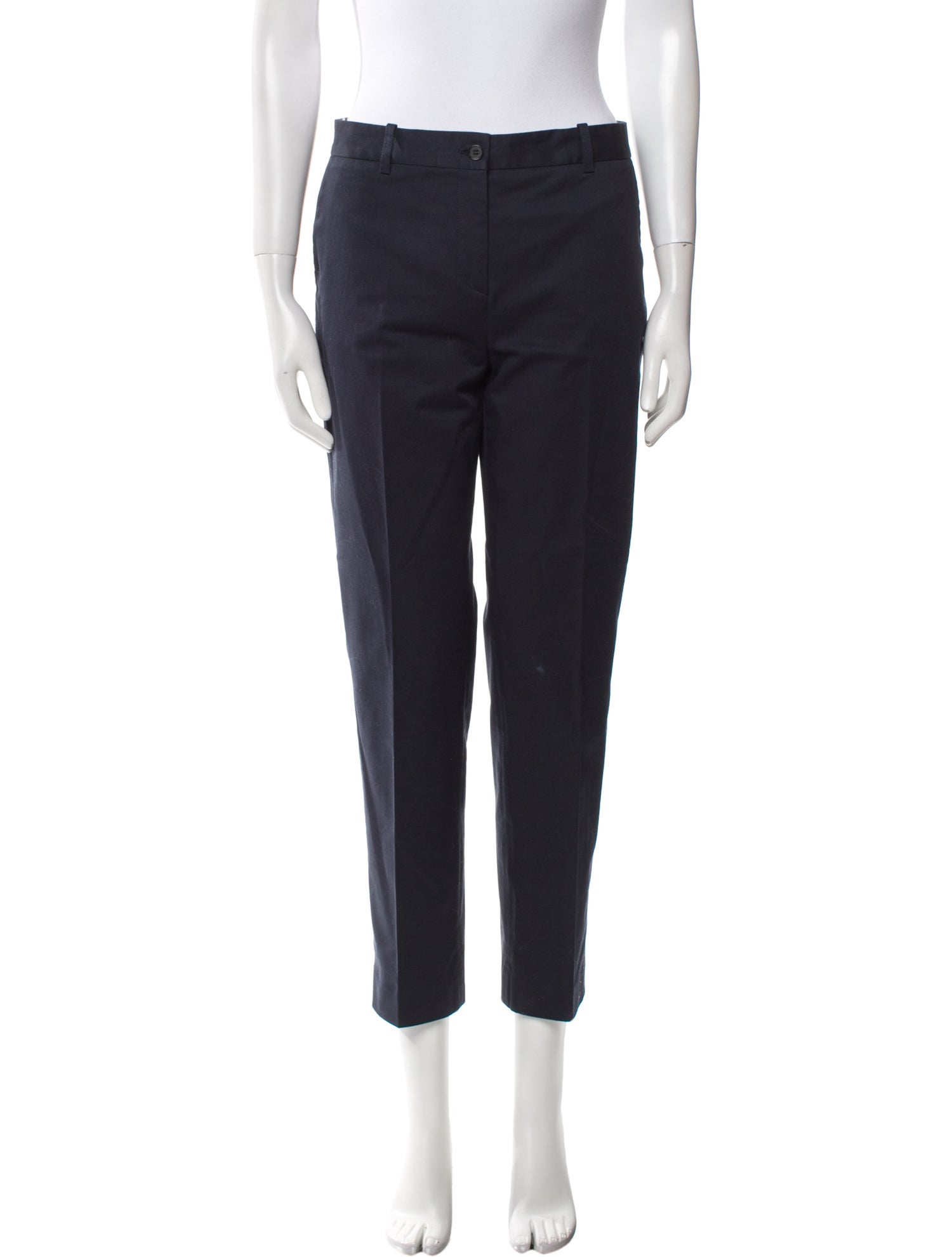 Jil Sander Navy Straight Leg Pants