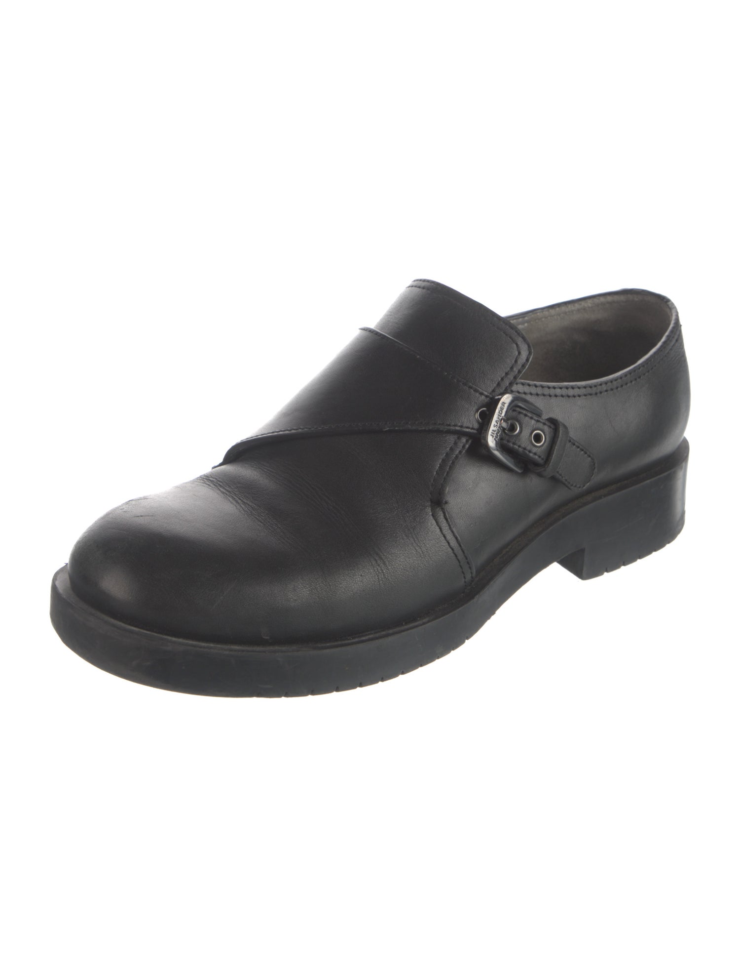 靴 Jill Sander Navy Jil Sander Navy Women's Leather Lace Up Shoes - Navy | Allsole