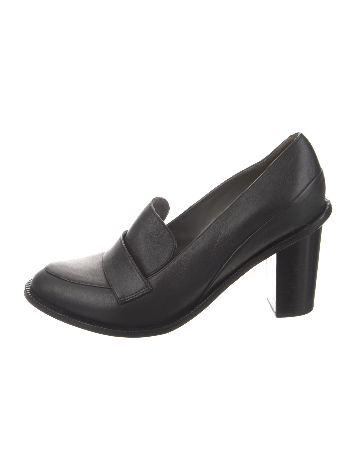 靴 JIL SANDER NAVY pumps Jil Sander Navy Tapered Loafer Heels | Anthropologie