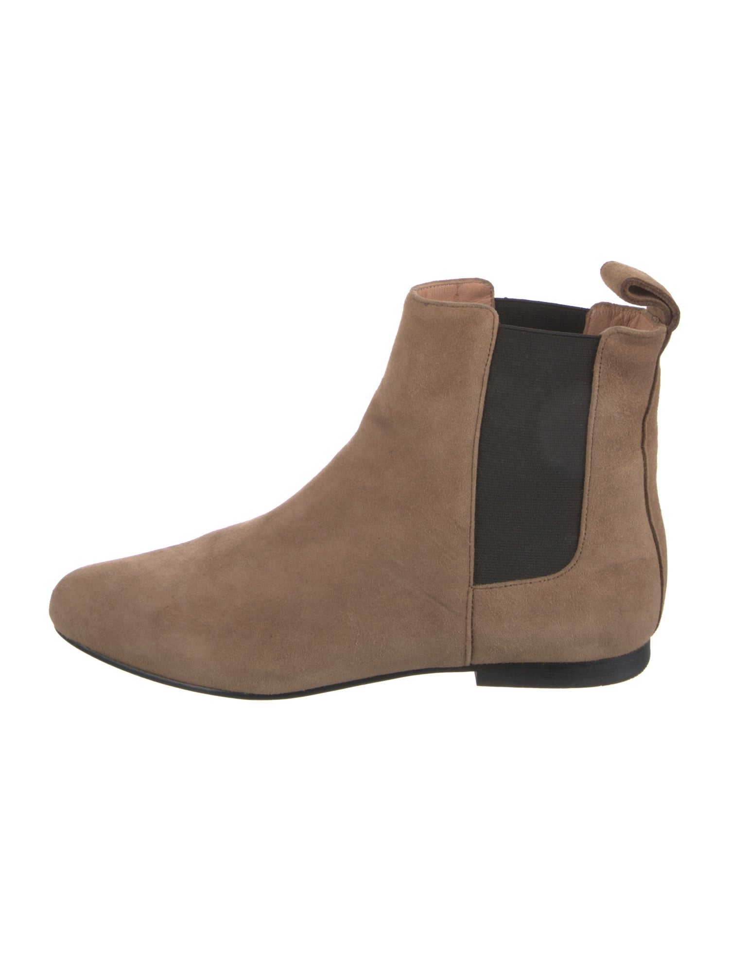 Jil Sander Navy Suede Chelsea Boots