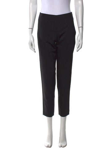 Jil Sander Navy Pants Wool Straight Leg Us4, Fr36 | S