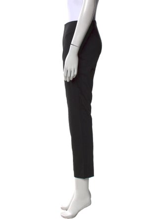 Jil Sander Navy Wool Straight Leg Pants
