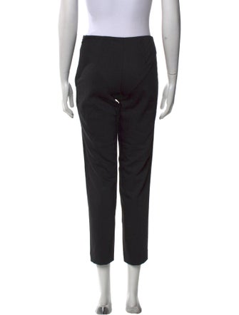 Jil Sander Navy Wool Straight Leg Pants